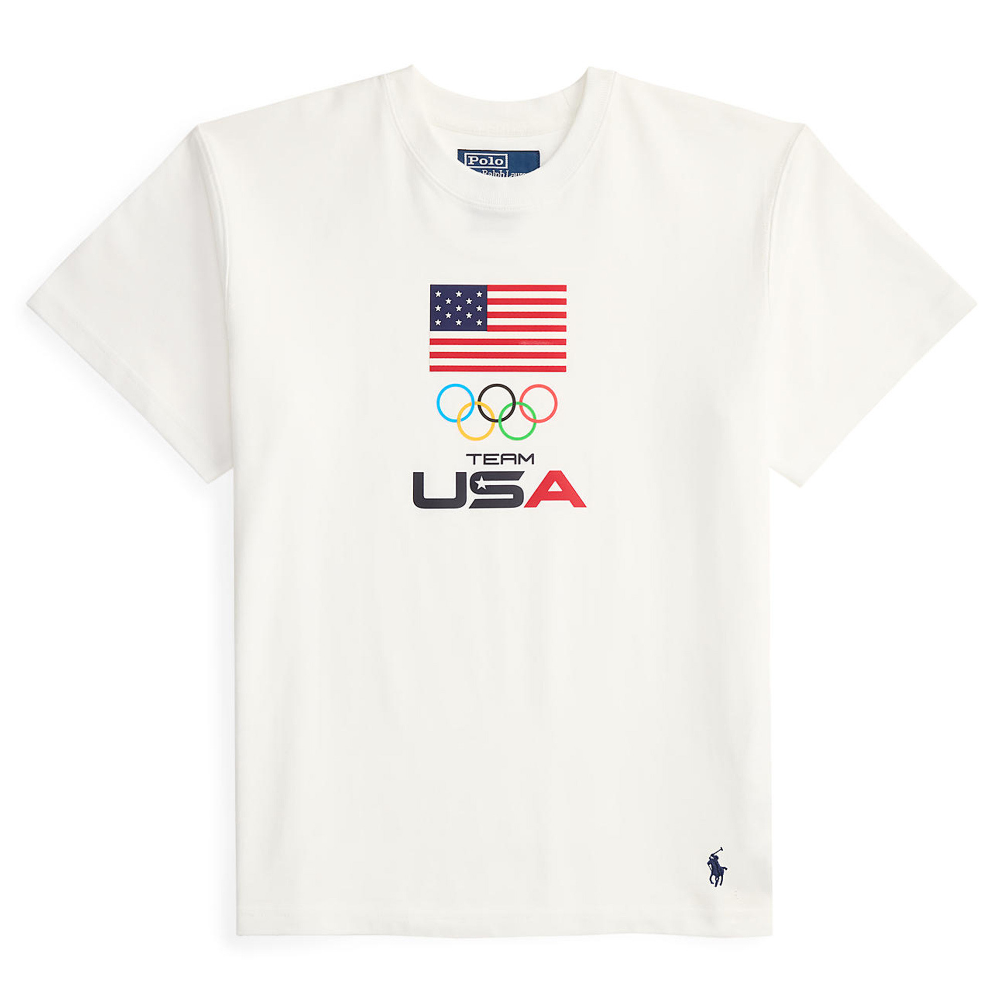 Women's Polo Ralph Lauren Team USA Cotton Jersey Tee | Fanatics