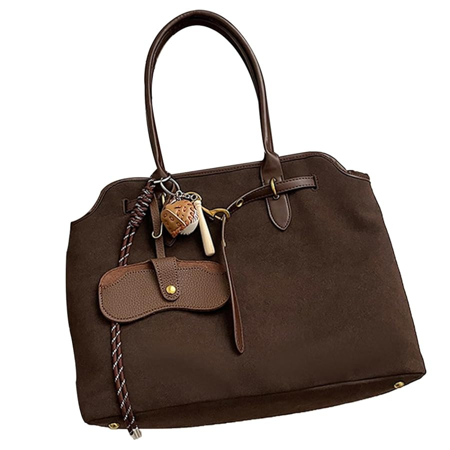 Women's Handbags Trendy Leather Tote Crossbody Stylish Vintage Top Handle Purse Large Shoulder Bags | Amazon (US)