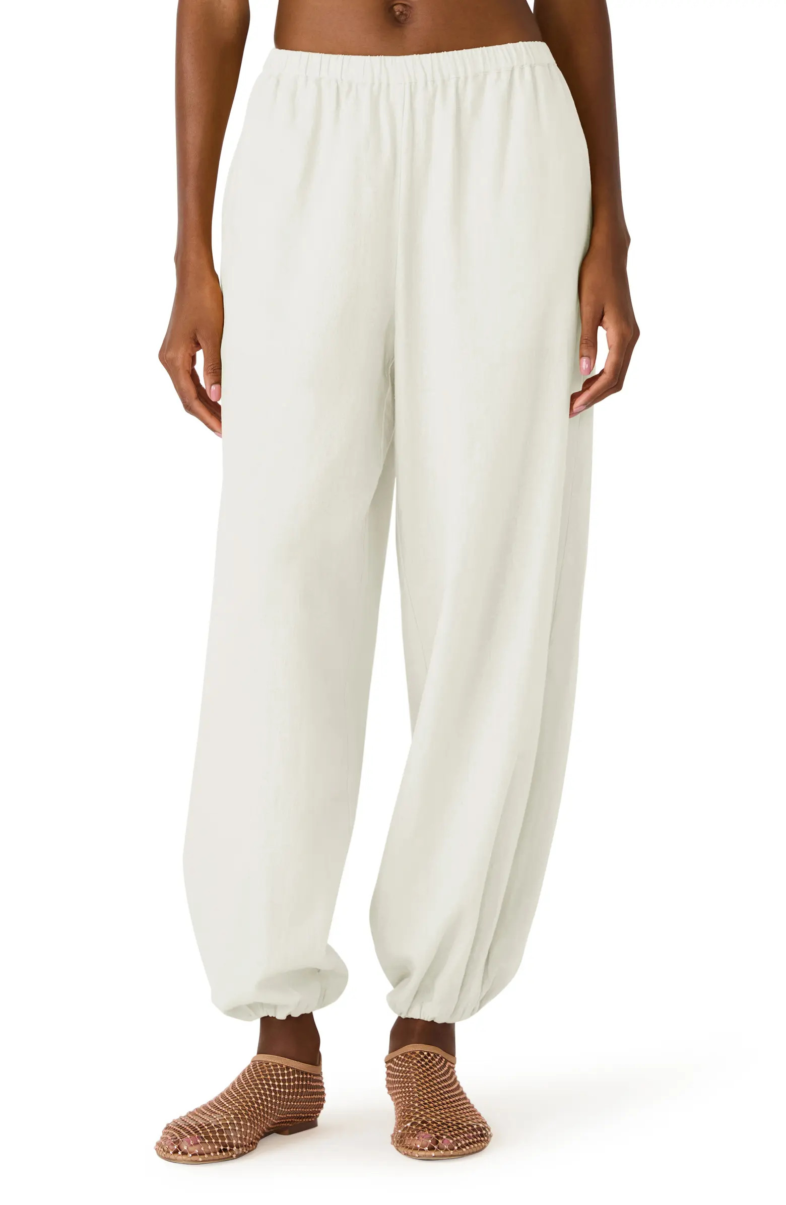 Steve Madden Divinia Linen Blend Pants | Nordstrom | Nordstrom