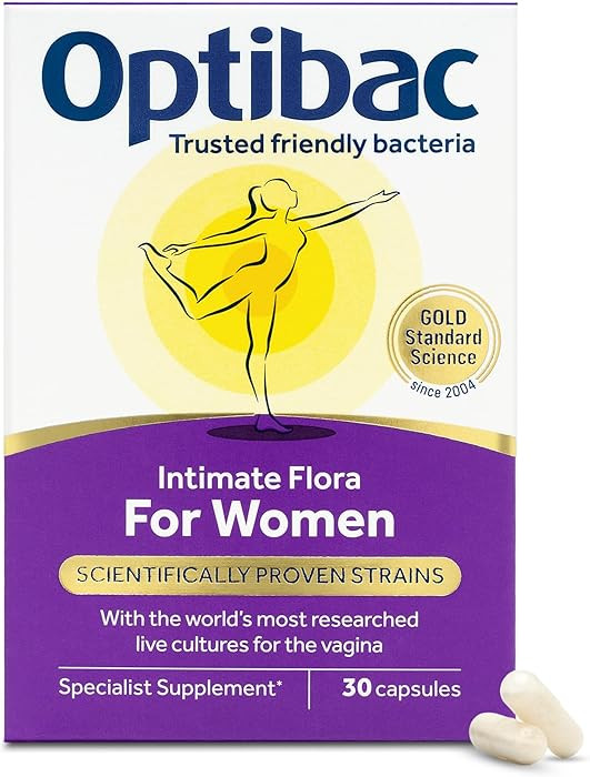 Optibac Probiotics for Women - Vaginal Probiotics - Most Researched Strains for Intimate Flora - ... | Amazon (UK)