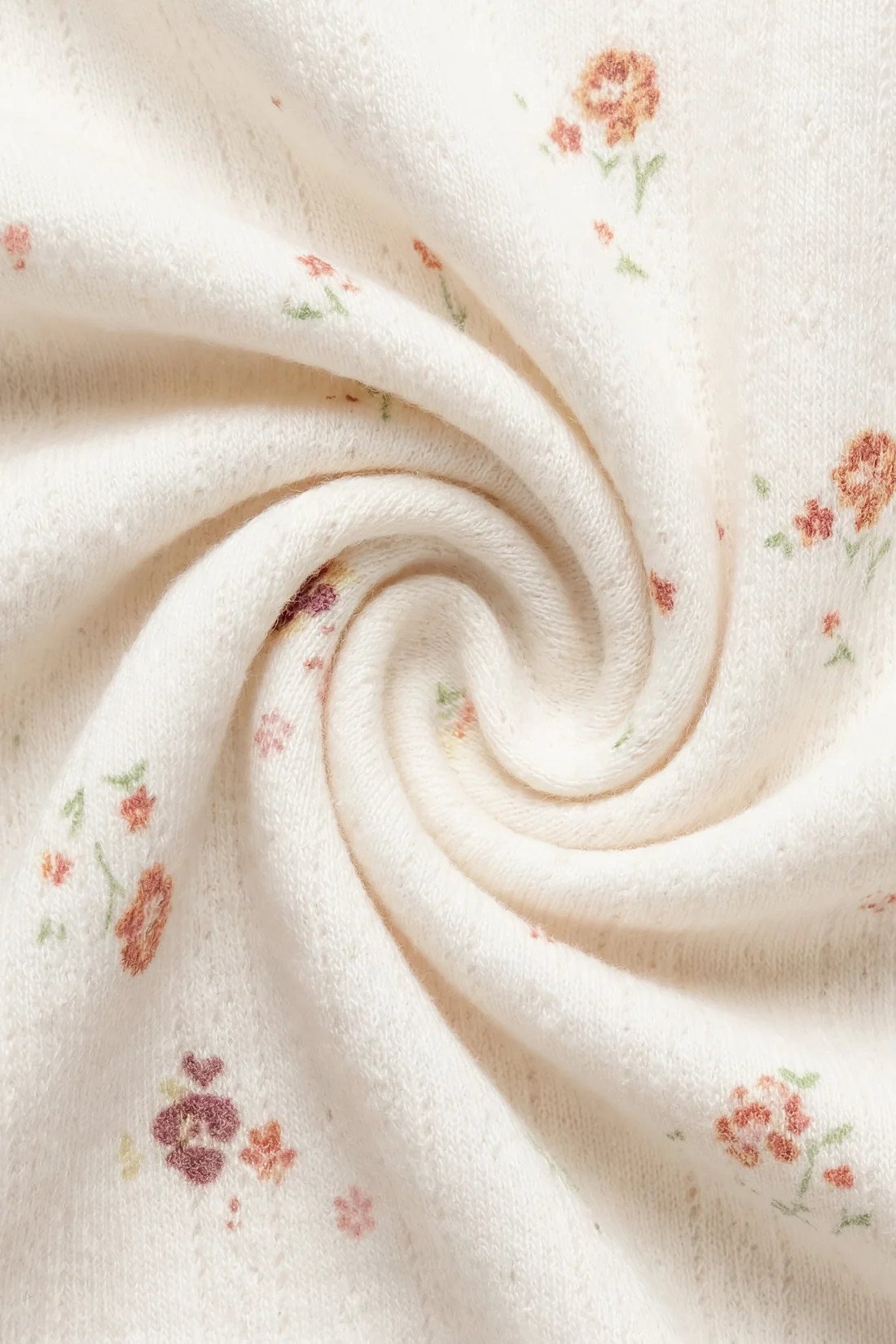 Organic Cotton Pointelle Anais Short - Eloise Egret | Jamie Kay