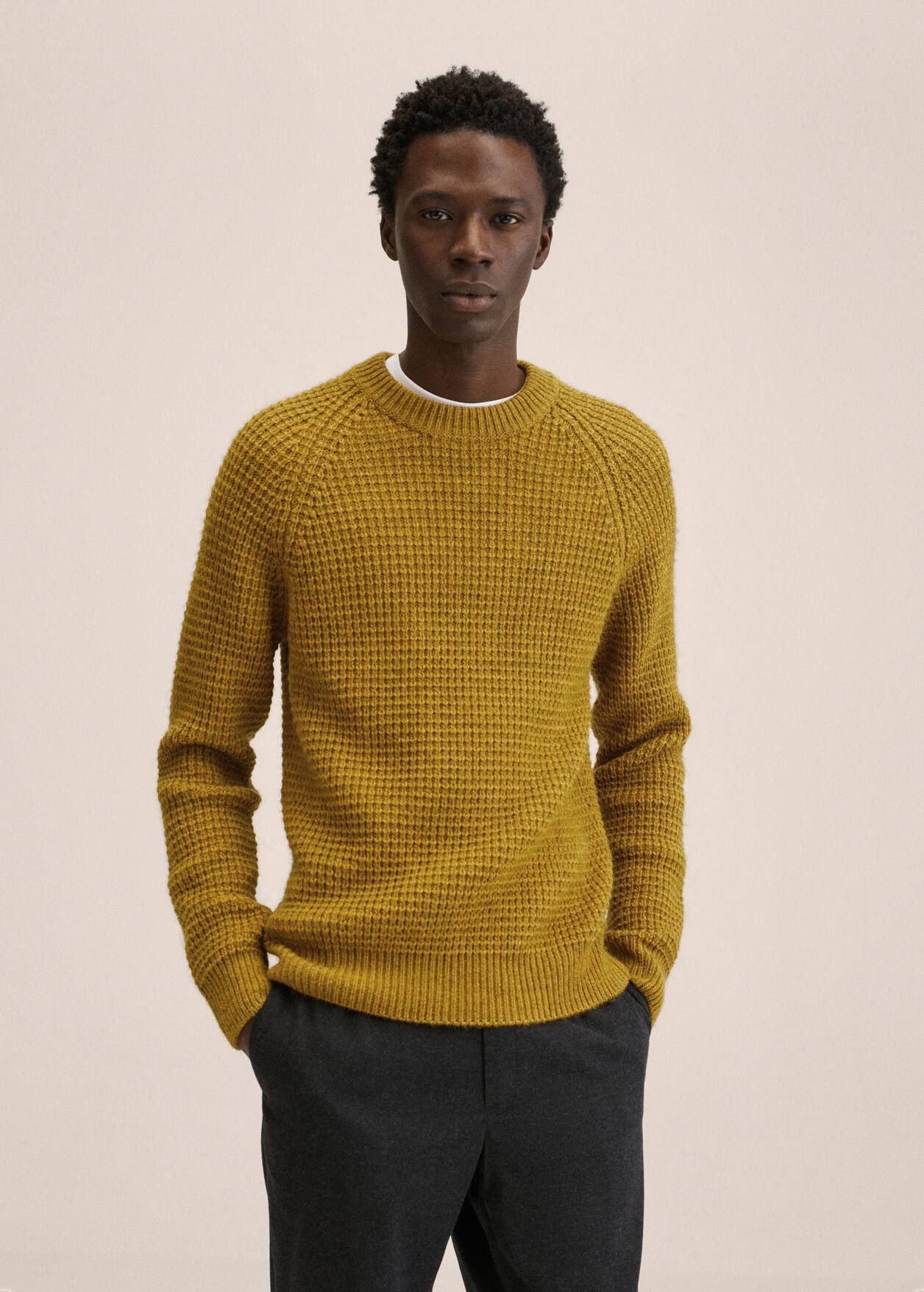 Structured fabric sweater | MANGO (US)