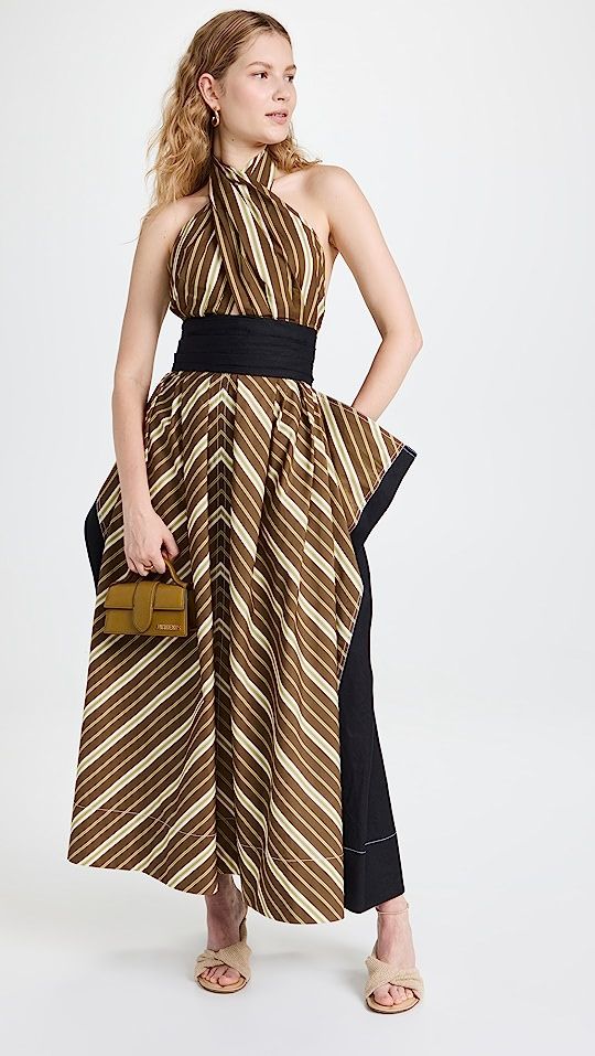 Variegated Stripe Poplin Dress | Shopbop