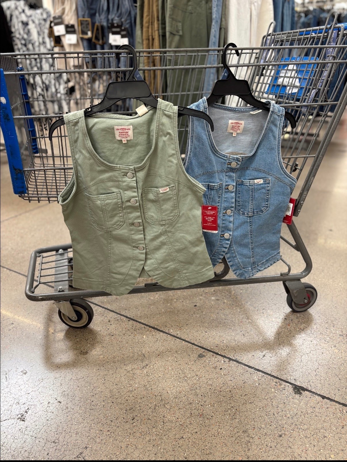 🤍 Walmart, you did it again!
These denim vests are so good. Wear as an every day look or would be so cute for a concert
I have both and love

#LTKootd #LTKdayinmylife
#LTKMothersDay