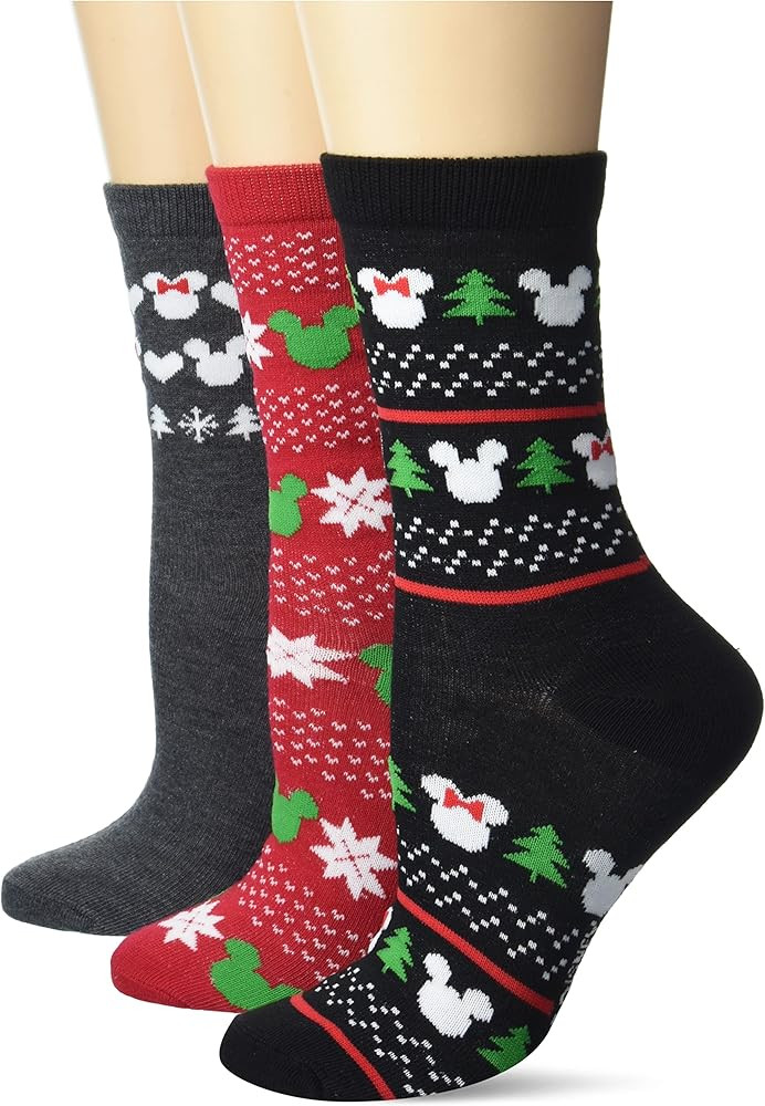 Mickey Mouse womens Crew Socks | Amazon (US)
