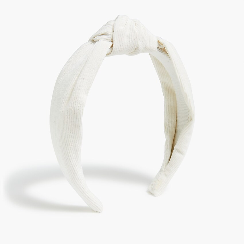 Corduroy knot headband | J.Crew Factory