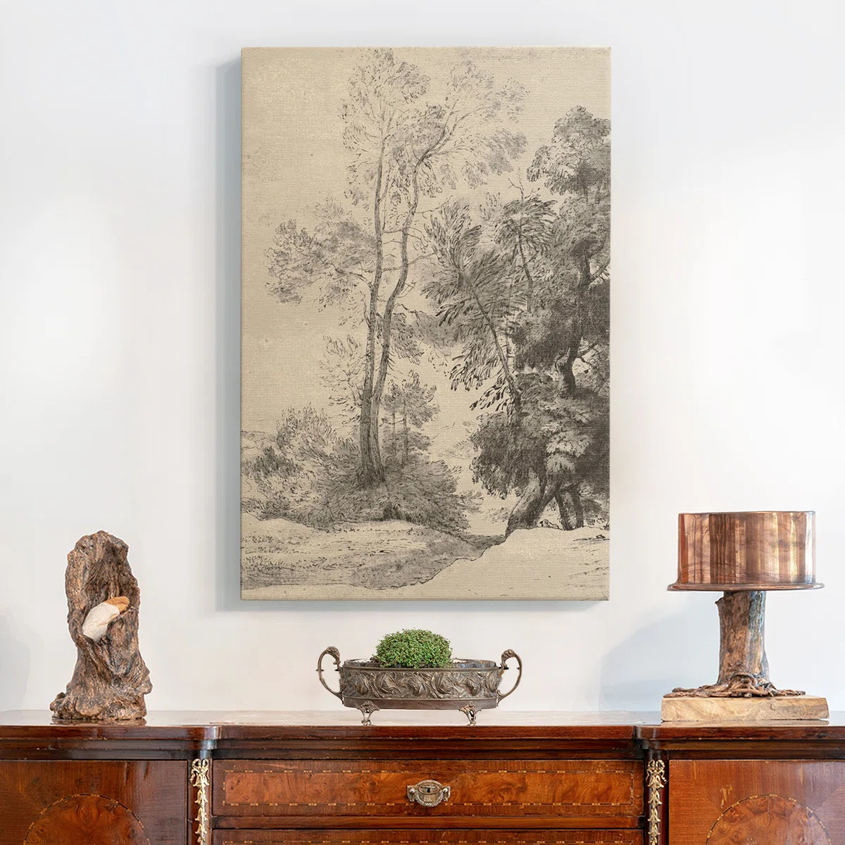 " Vintage Sketch CI " | Wayfair North America