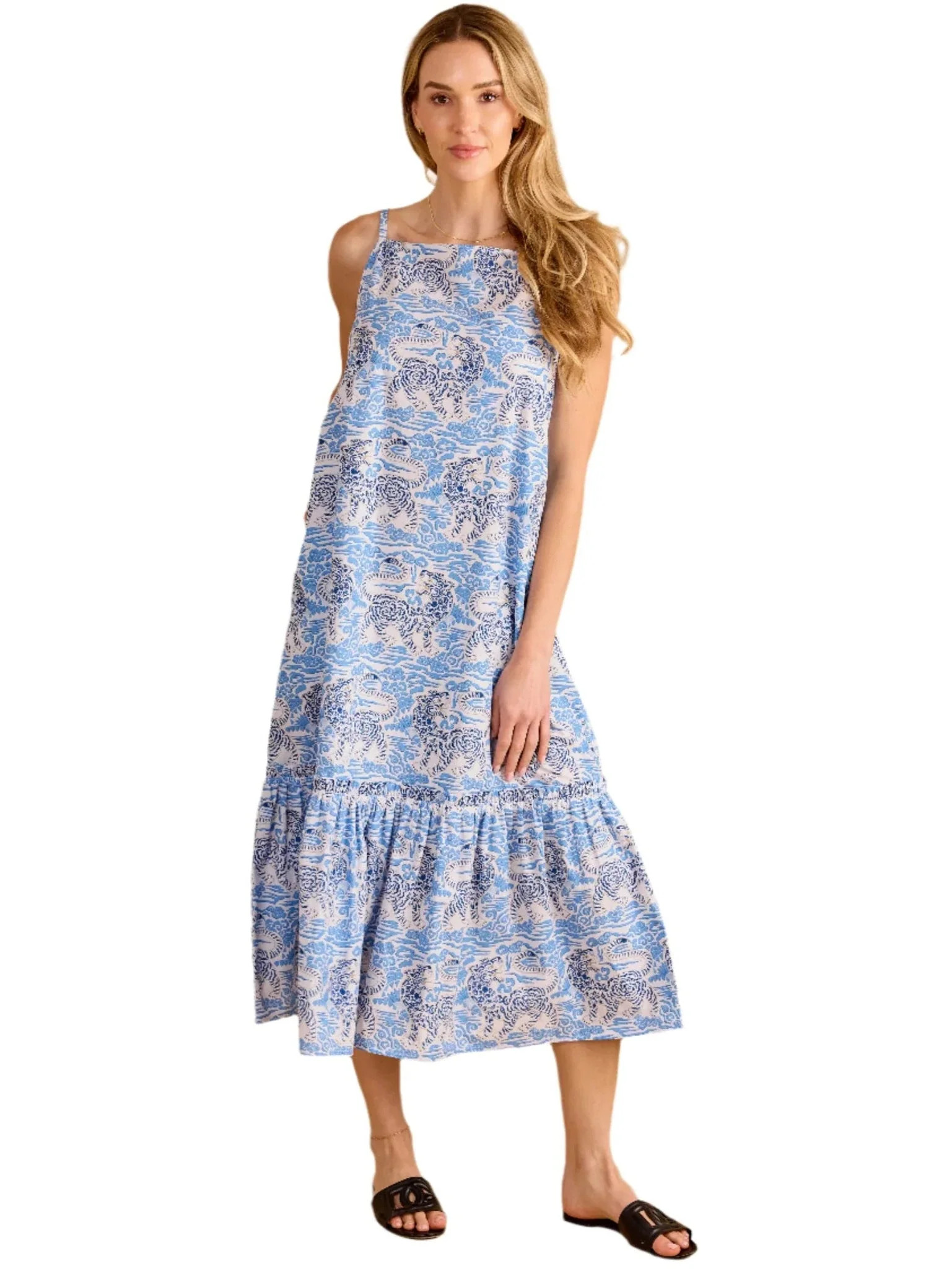 Vera Dress in Tigris | Beau & Ro