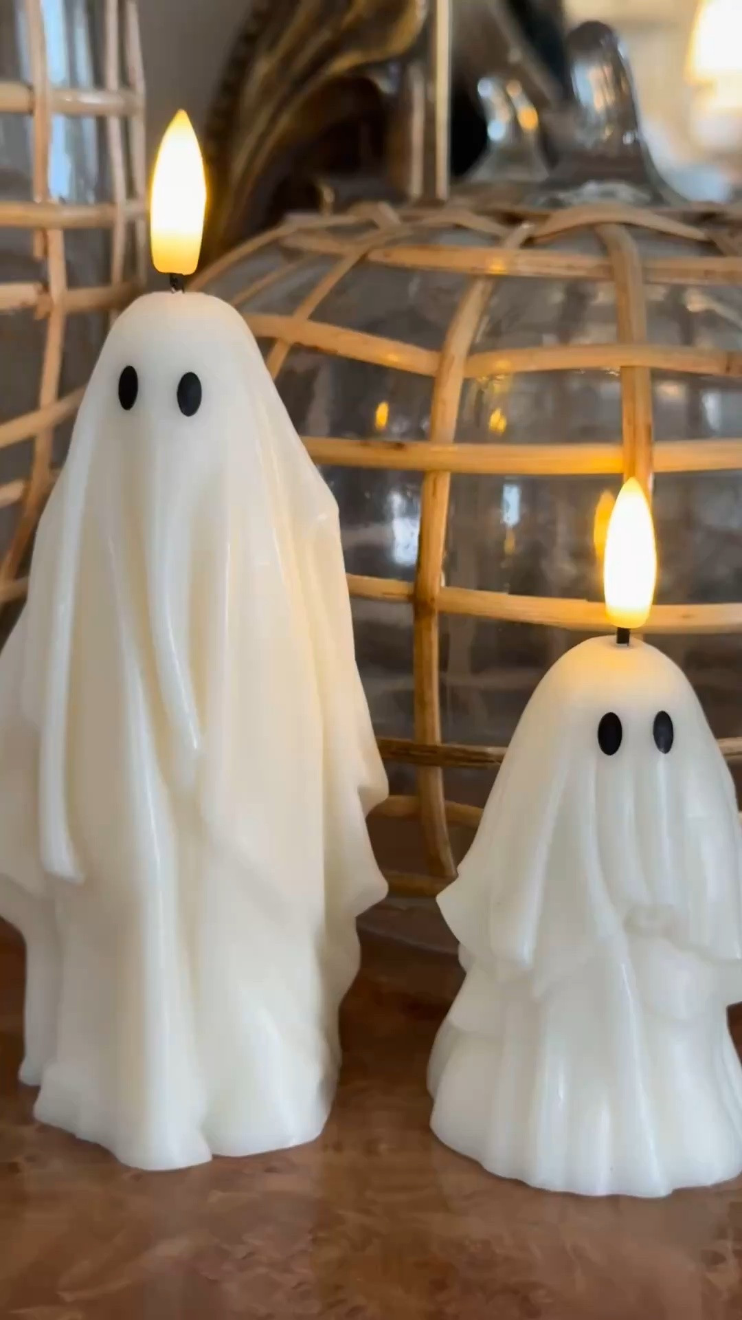 Ghost candles, and spooky fun Halloween decor 👻✨🎃

#LTKdayinmylife #LTKmomlife #LTKHome
