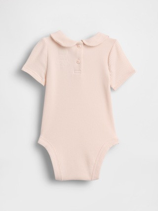 Baby First Favorites TinyRib Peter Pan Bodysuit | Gap (US)