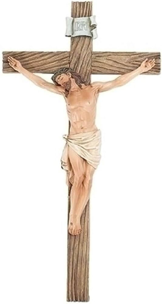 Roman 13.75 Inches High Jesus on The Cross-Crucifix by Joseph's Studio 11359, Laundry Room | Amazon (US)