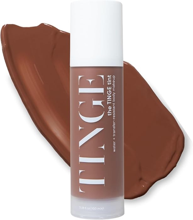 Tinge Body Makeup, Deep Cool, Water & Transfer Resistant, 3.38 Fl Oz | Amazon (US)