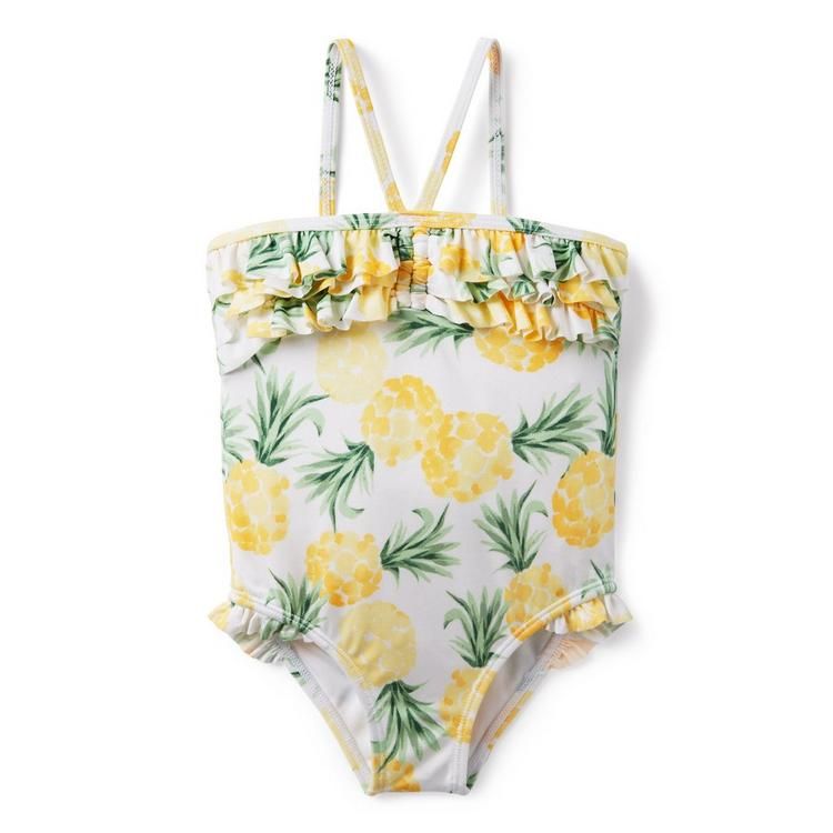 Pineapple Ruffle Swimsuit | Janie and Jack