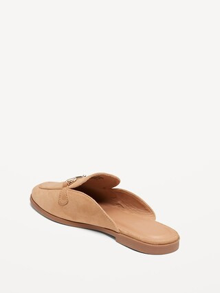 Faux-Leather Loafer Mule Shoes | Old Navy (US)