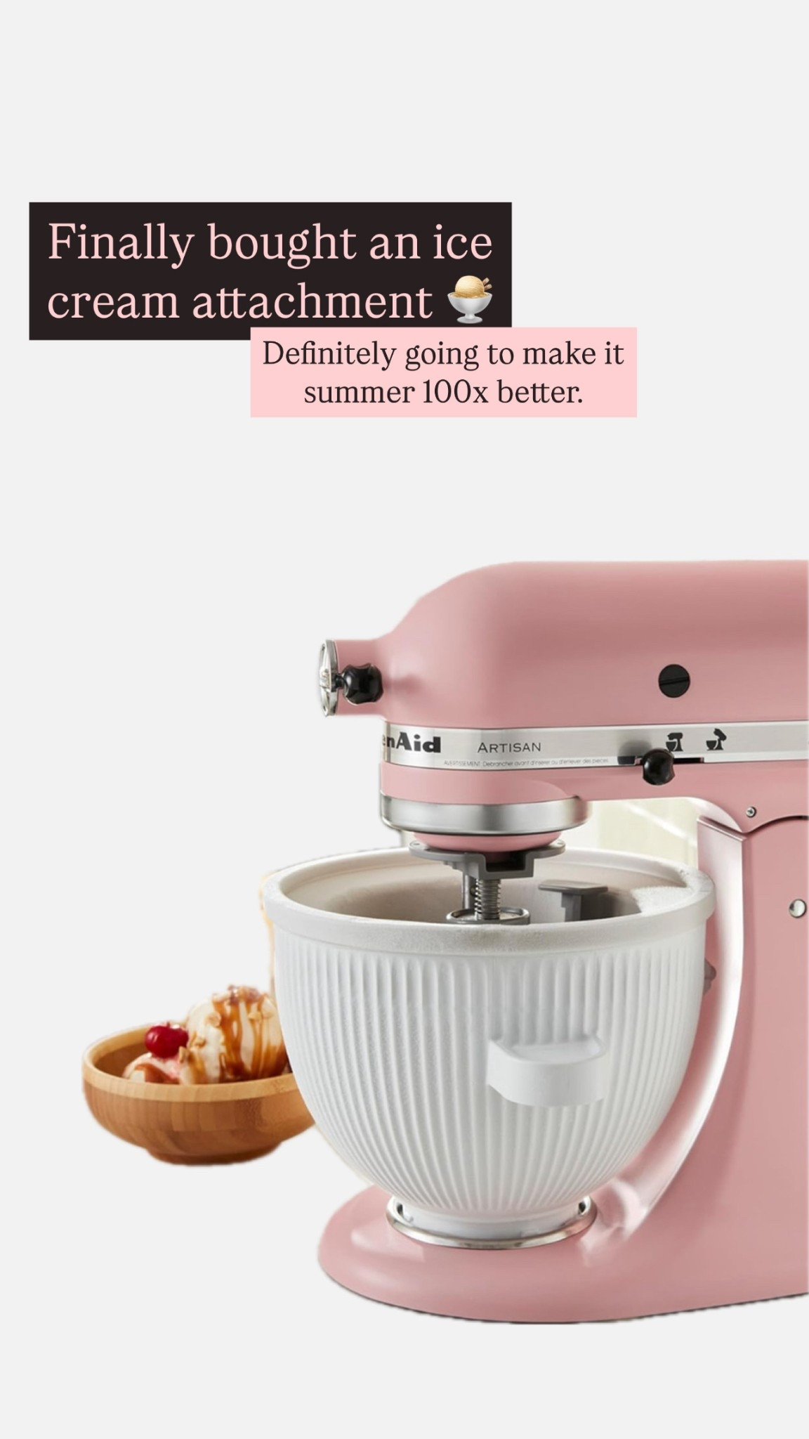 The Kitchen Aid attachment I’ve been needing!! Homemade ice cream is the best! Perfect for summer parties !

#LTKHome #LTKGiftGuide #LTKFindsUnder100