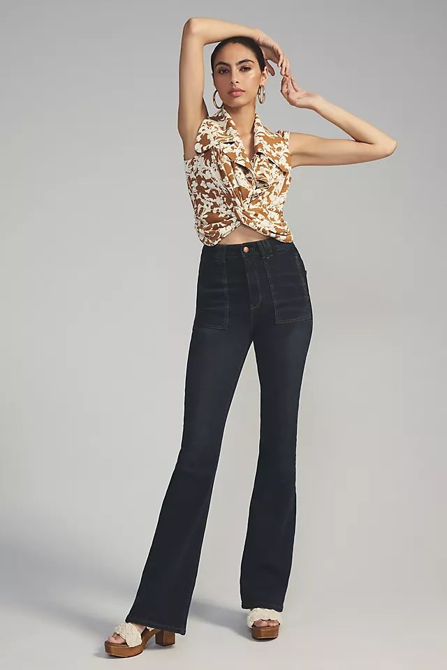 Pilcro The Icon Flare Jeans | Anthropologie (US)