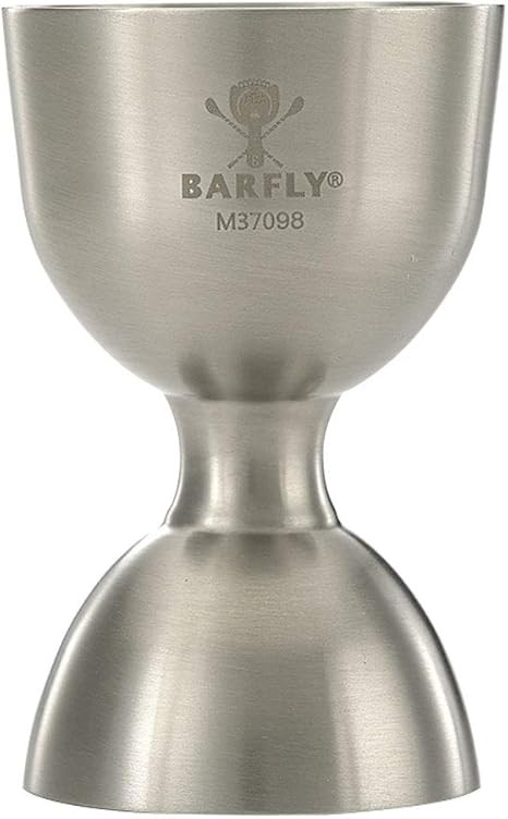 Amazon.com: Barfly M37098 Heavy-Duty Straight Rim Bell Jigger, 25 ml x 50 ml, Stainless Steel: Ho... | Amazon (US)