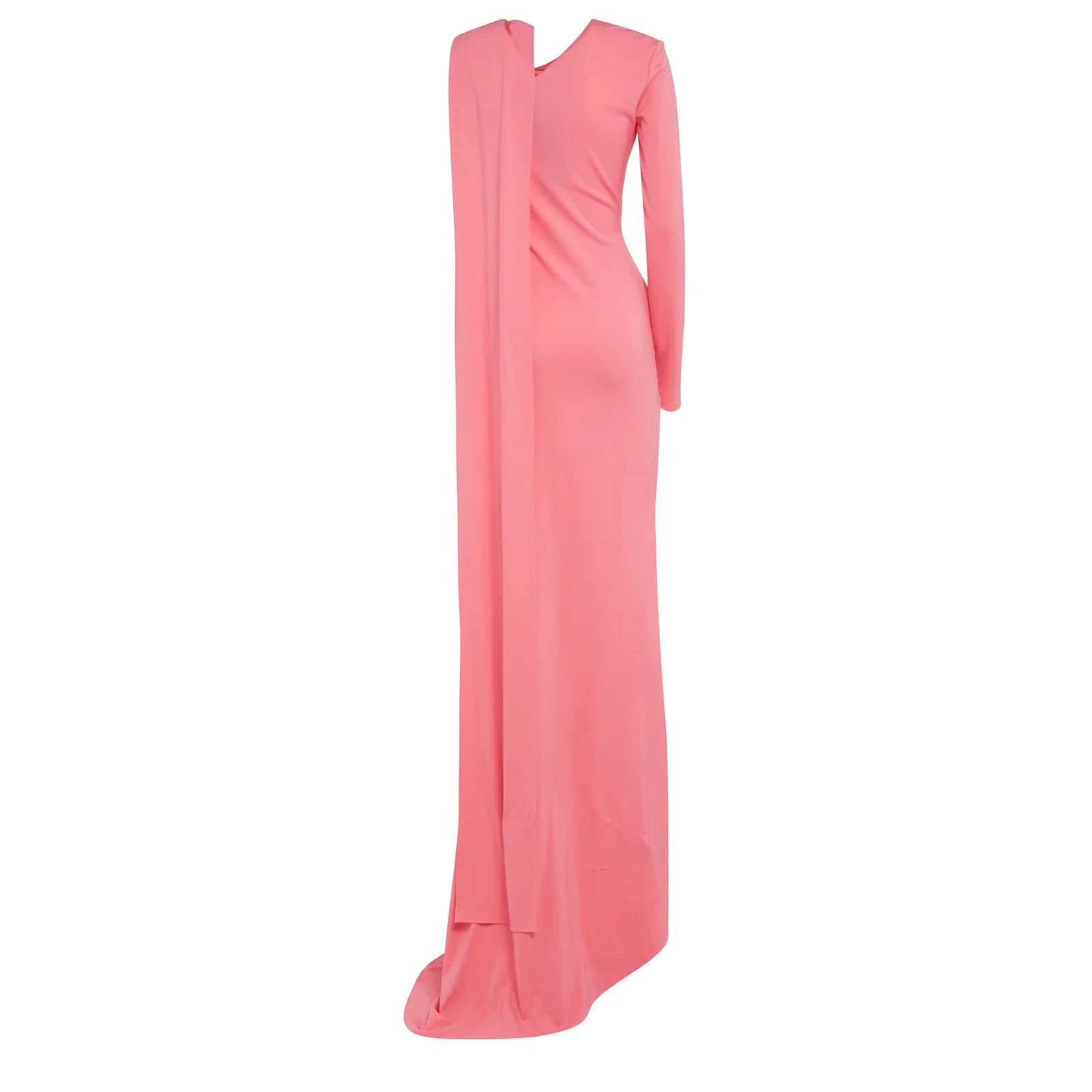 David Koma Asymmetric Knot-Detailed Gown | Cettire Global