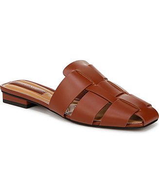 Franco Sarto Women's Tavana Fisherman Square Toe Flat Mules - Macy's | Macy's