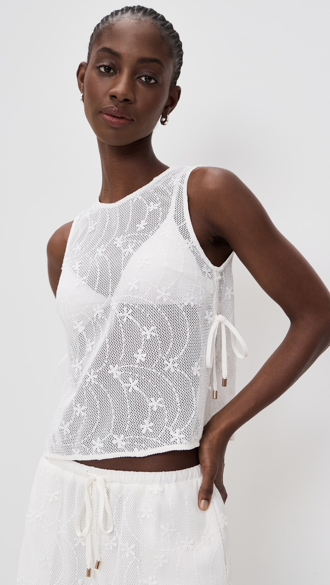 Sundara Tie Side Lace Top | Shopbop