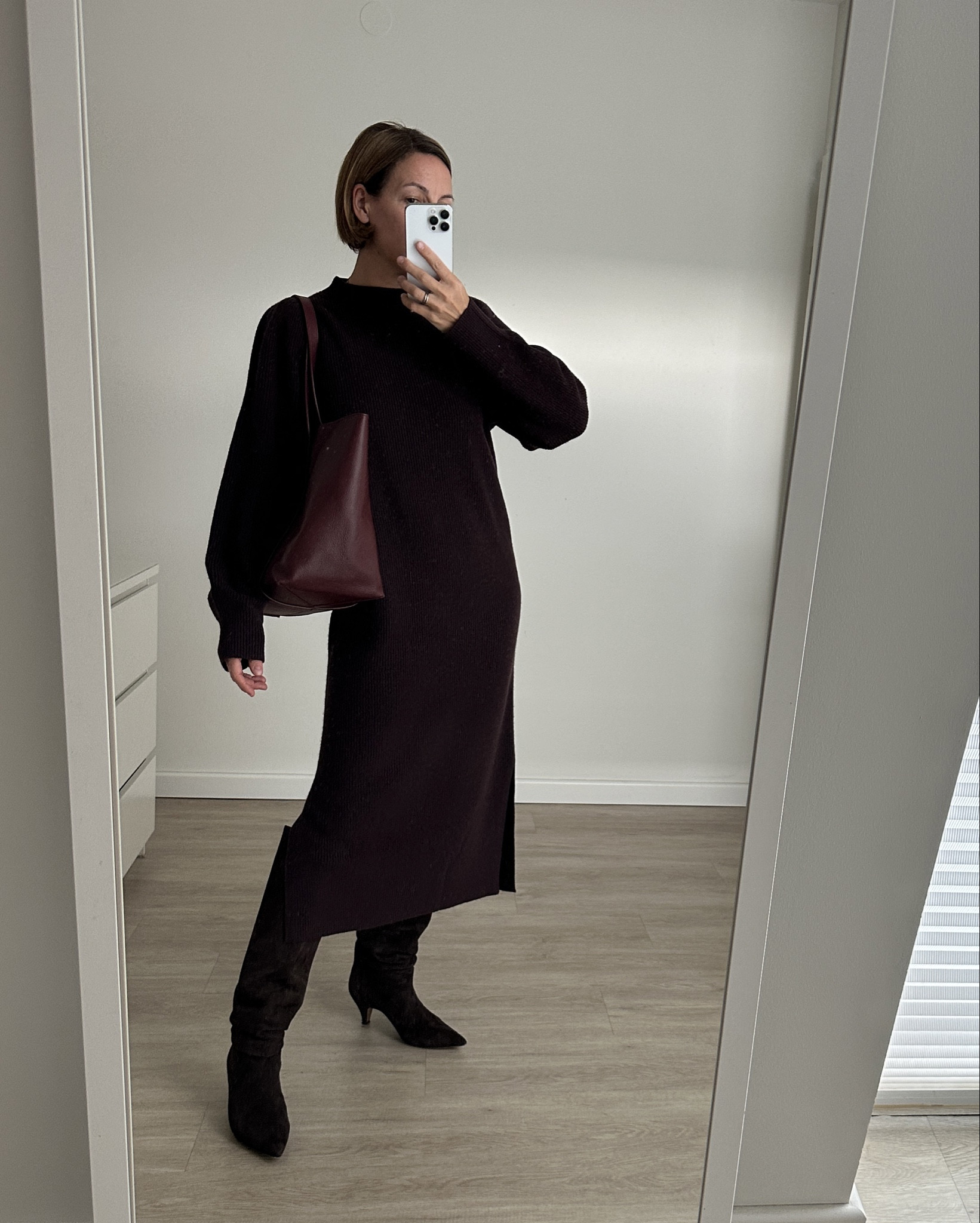 Burgundy knit dress - Herbstoutfit 🍇🍷

#LTKautumn #LTKeurope #LTKstyletip