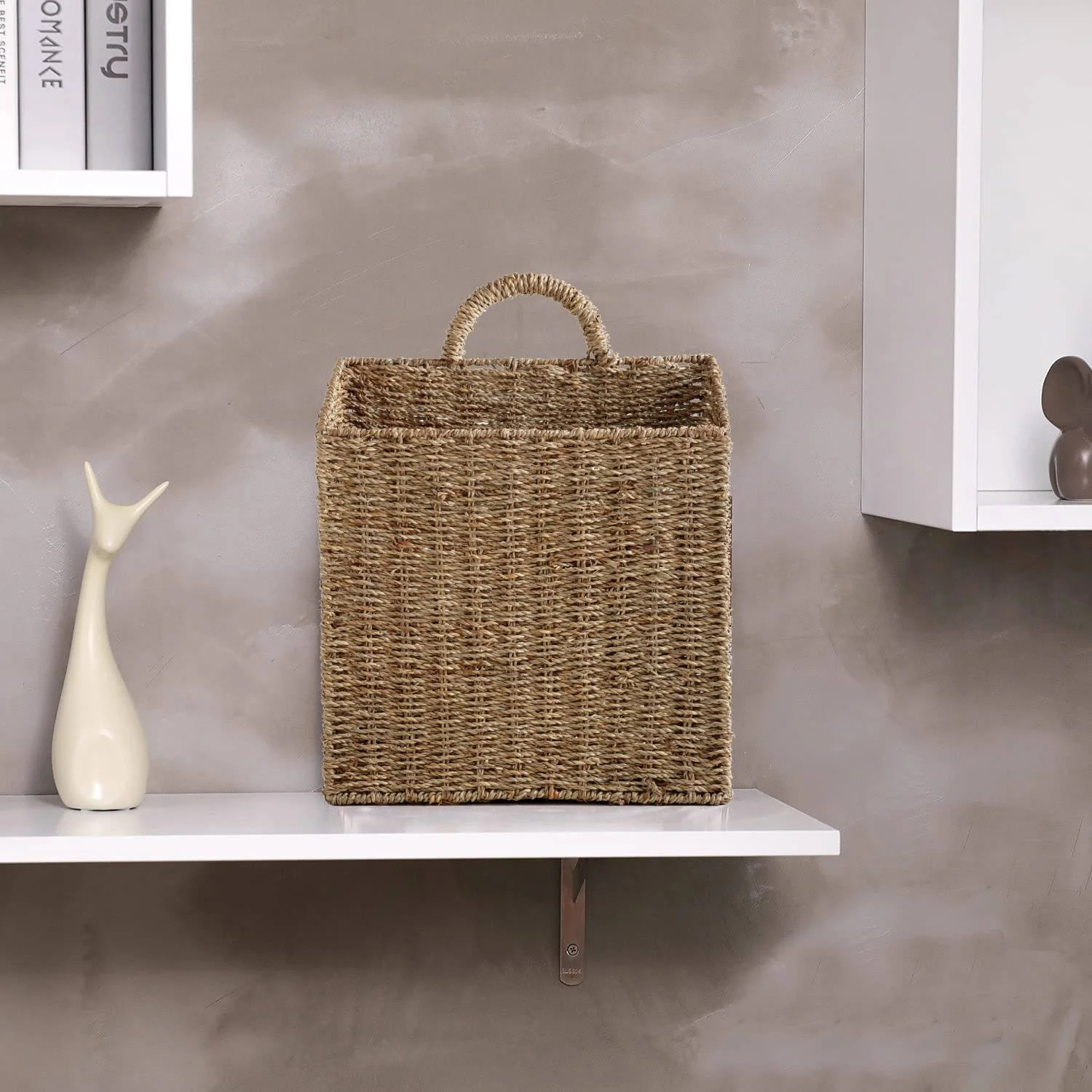Woven Hanging Wicker Basket | Wayfair North America