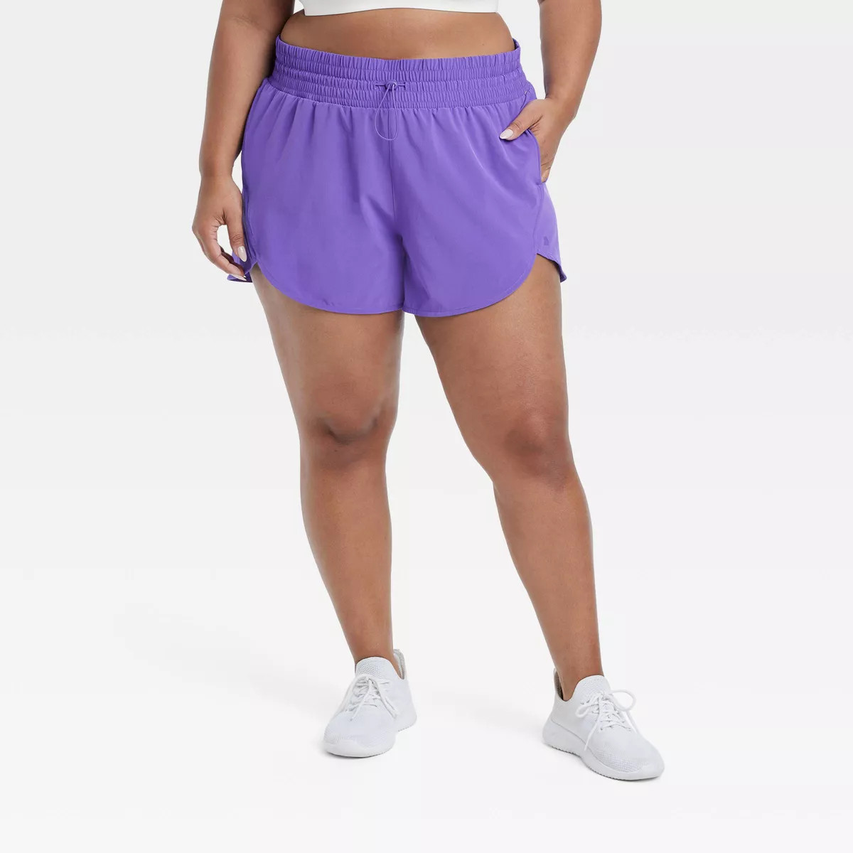 Women's Flex Woven High-Rise Shorts 3" - All In Motion™ | Target