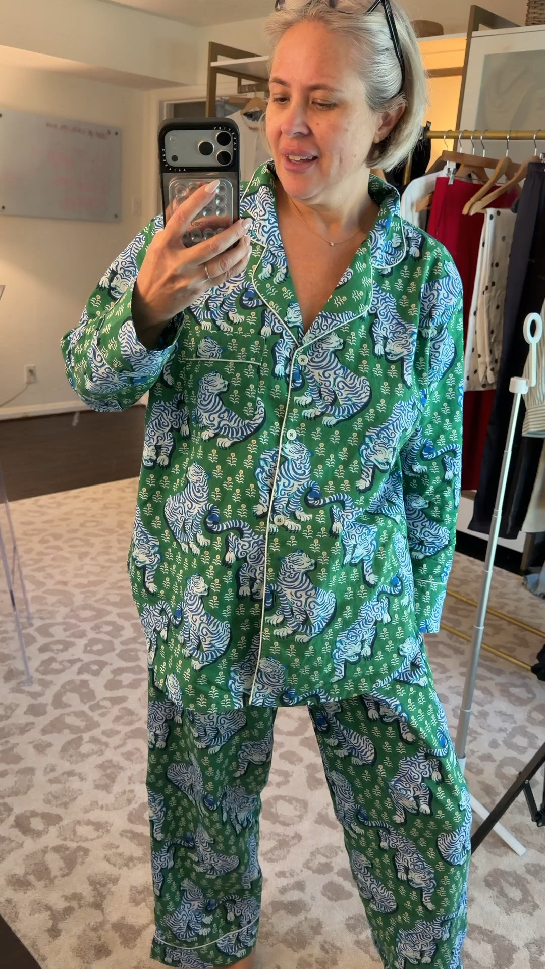 Size large only because I like my pajamas oversized.

#LTKdayinmylife #LTKootd #LTKgrwm
