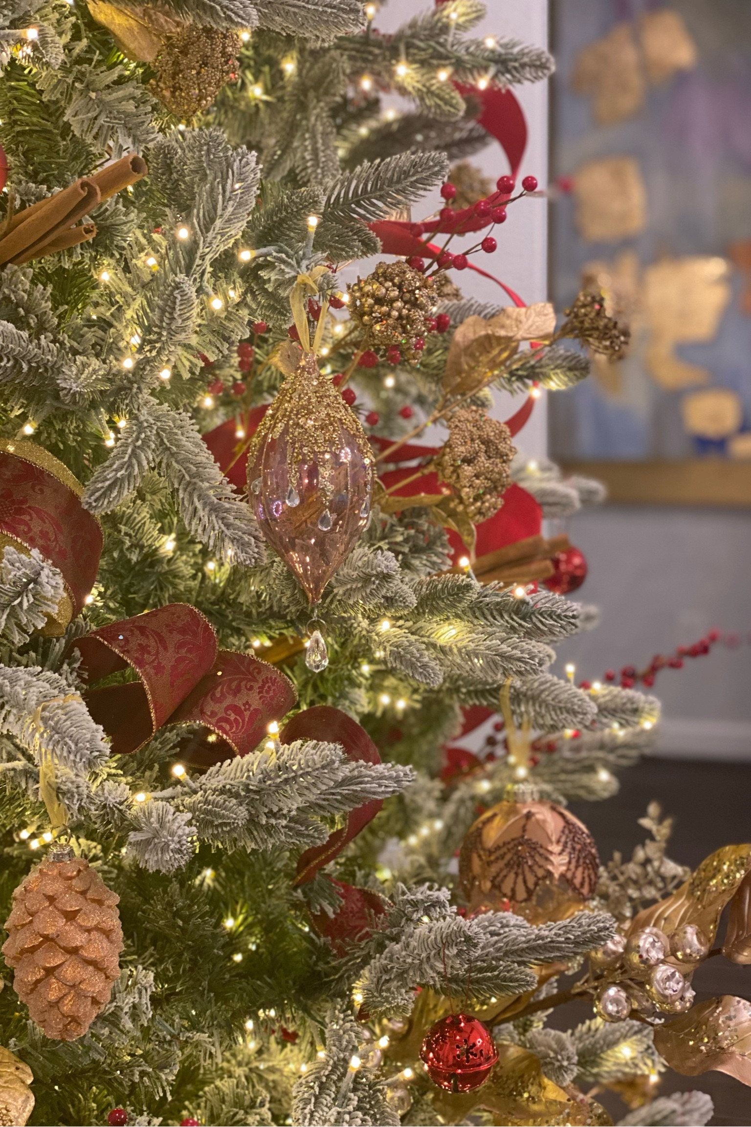 Red decor Christmas tree. Red ornaments. Elegant Christmas tree. Amazon finds. Target. 

#LTKhome #LTKCyberWeek #LTKHoliday
