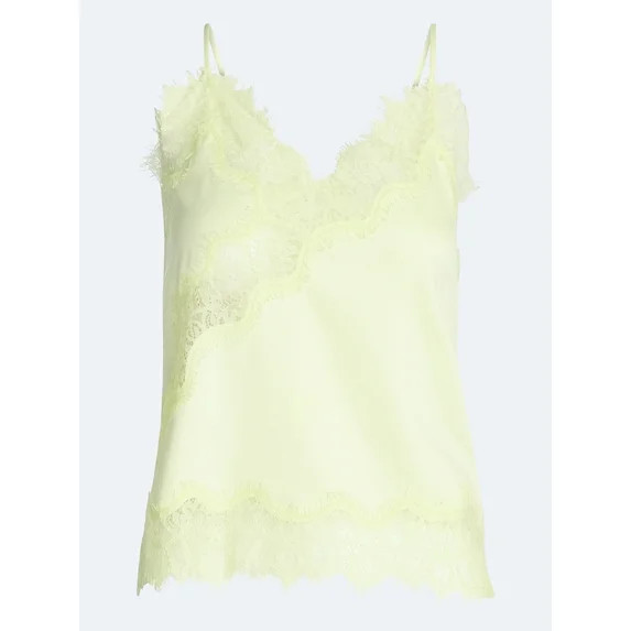 Devil Wears Prada Scoop Collection Women's Lace Trim Blouse, Sizes XS-XXL | Walmart (US)