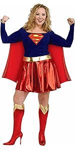 Secret Wishes Women's Adult Supergirl Costume | Amazon (US)