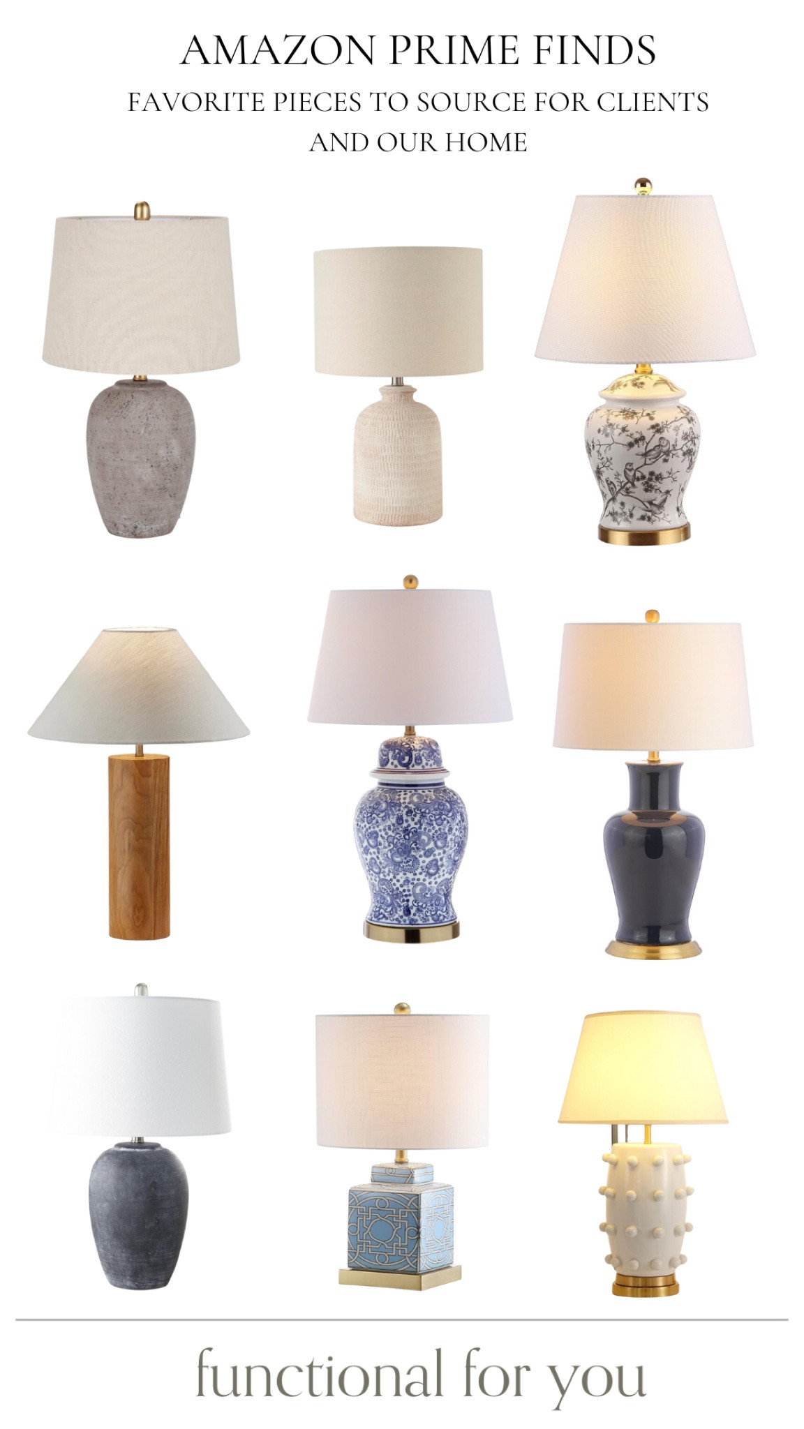 Amazon prime day lamp finds! Our favorites in our home and for clients! Up to 60% off! 

#LTKFindsUnder100 #LTKHome #LTKSaleAlert