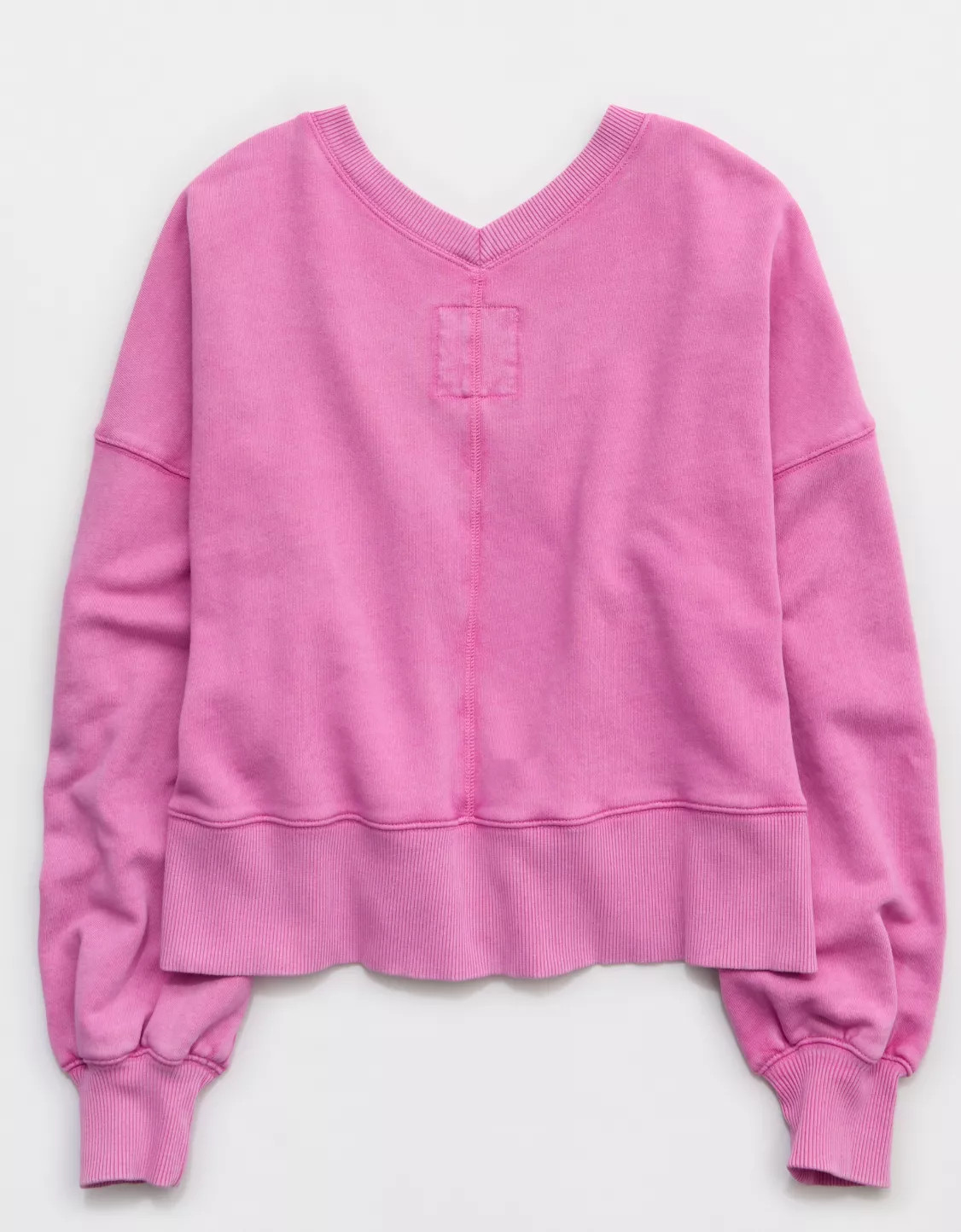 Aerie Go-To V Neck Sweatshirt | Aerie