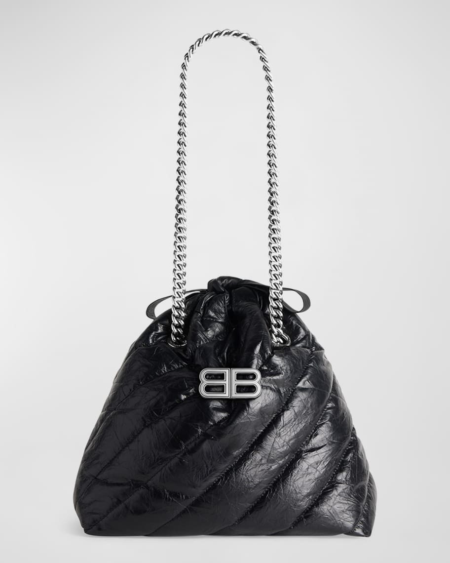 Balenciaga Crush Small Quilted Tote Bag | Neiman Marcus