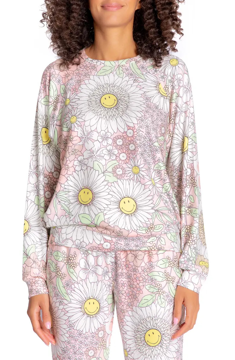 Smiley Blooms Sweatshirt | Nordstrom