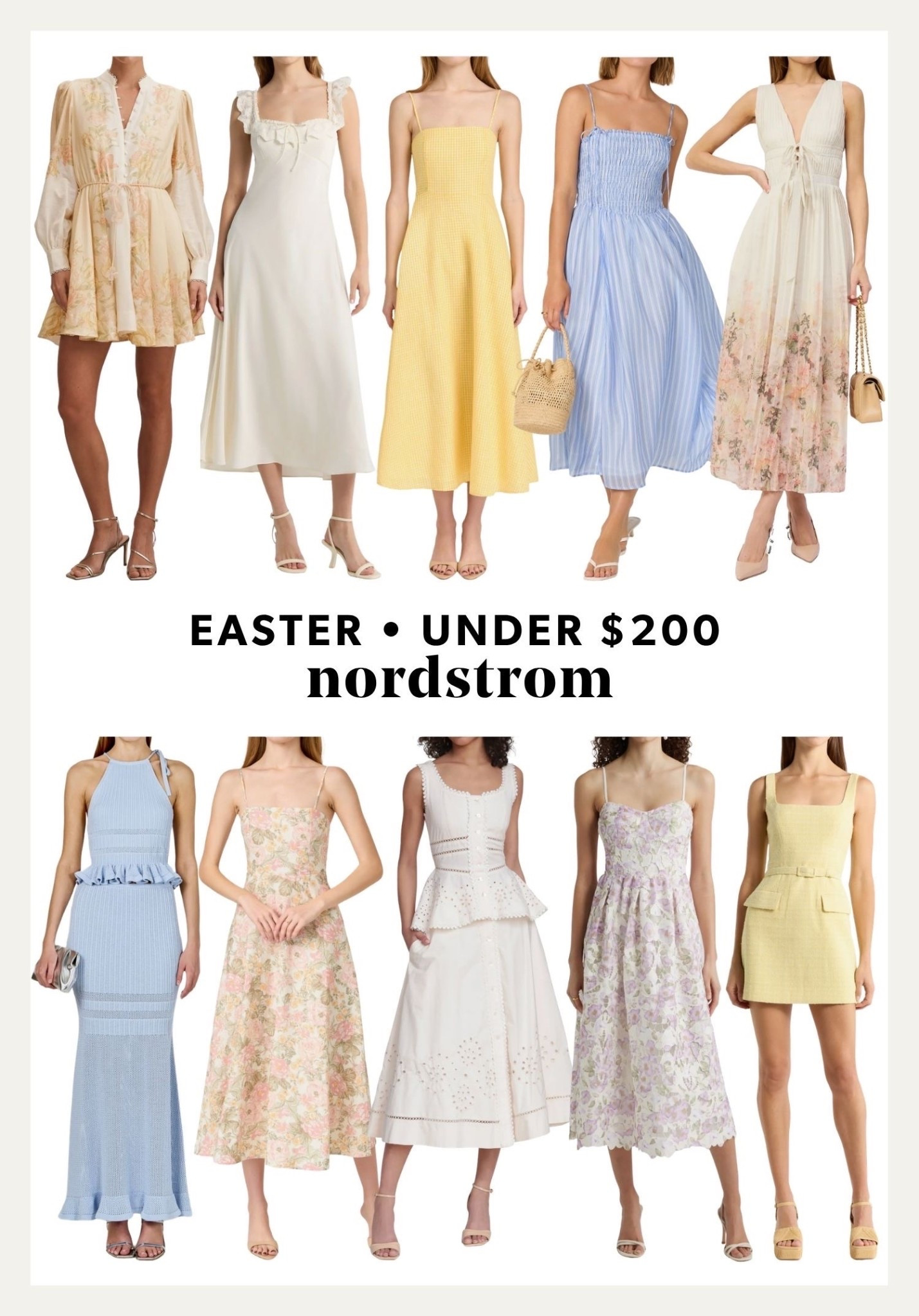 Easter dresses under $200 at Nordstrom

#LTKSeasonal