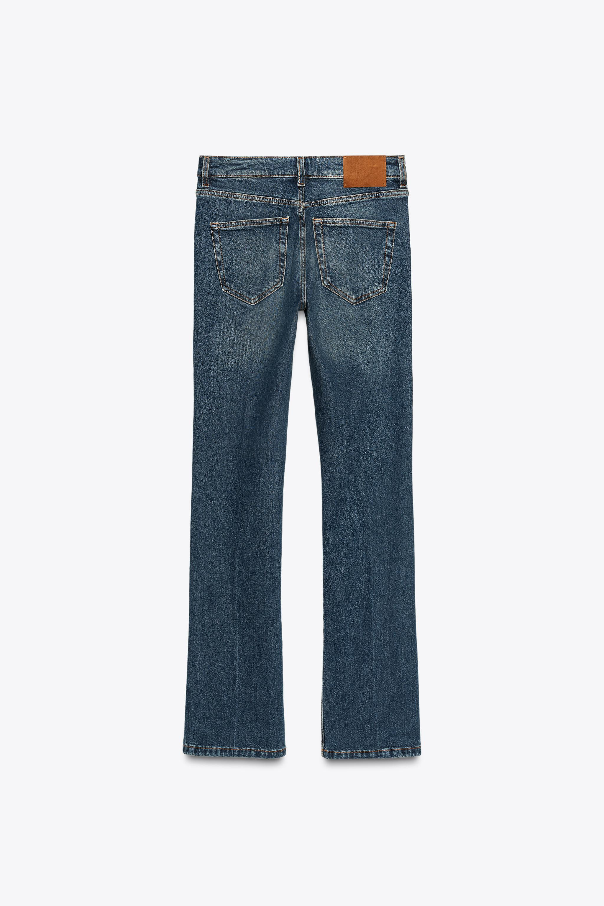 ZW COLLECTION HIGH RISE BOOTCUT JEANS | Zara US