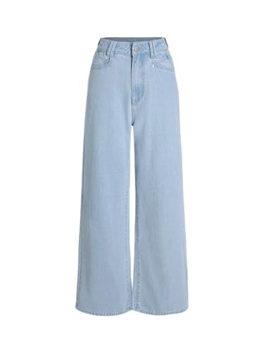 CIDER Denim High Waist Wide Leg Jeans | Amazon (US)