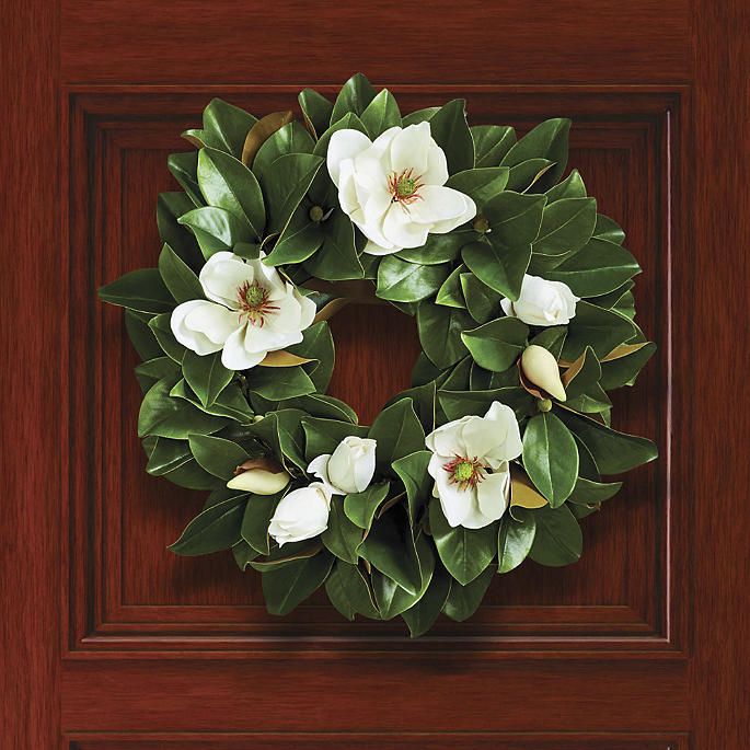 Magnolia Wreath | Frontgate | Frontgate