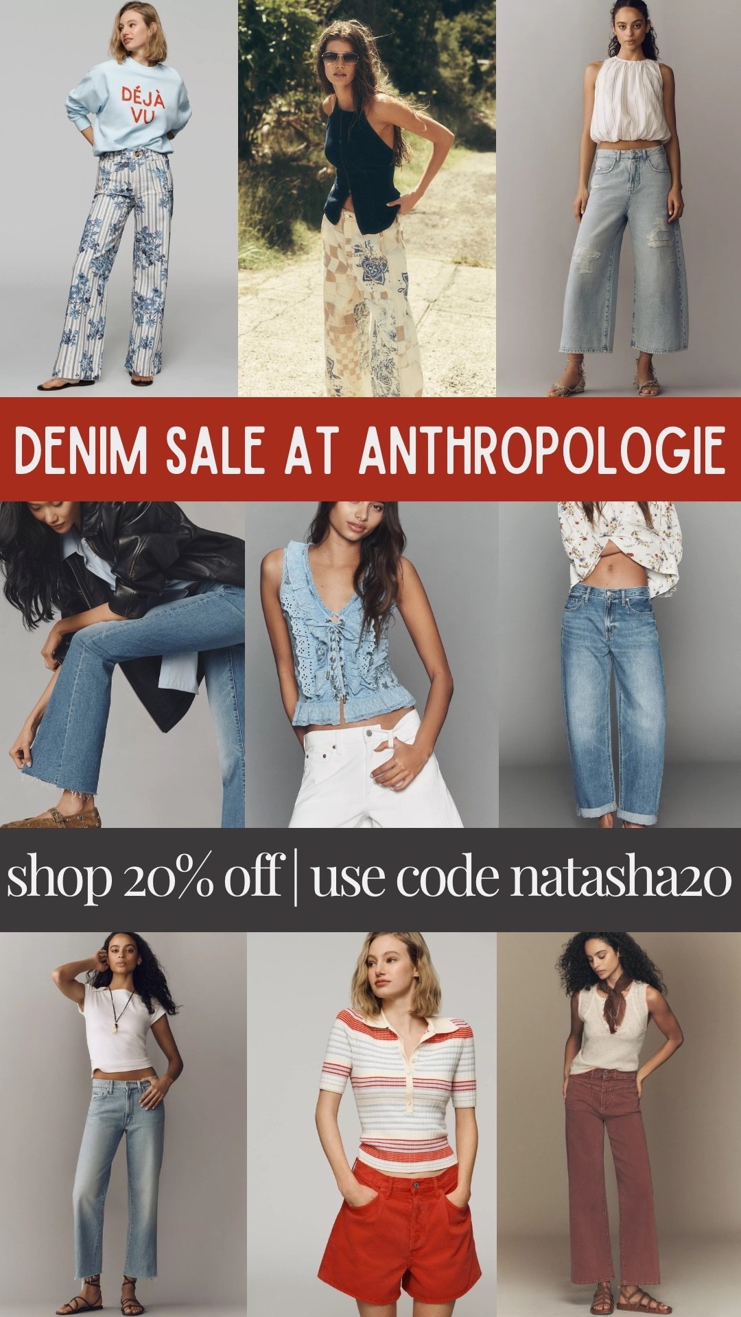 denim days at anthro!! natasha20 for 20% off • 

#LTKSaleAlert #LTKSeasonal #LTKOver40