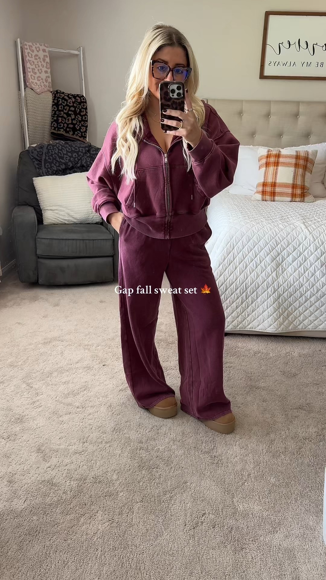 Comfy fall outfit 
Gap matching set m
Platform Ugg boots tts


#LTKFindsUnder100 #LTKShoeCrush #LTKFindsUnder50