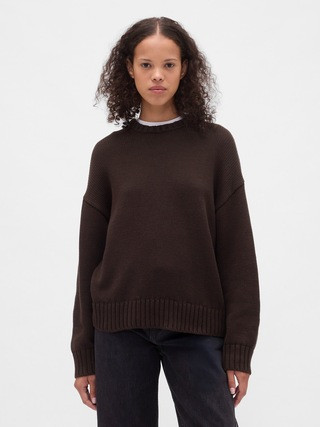 100% Cotton Relaxed Sweater | Gap (CA)