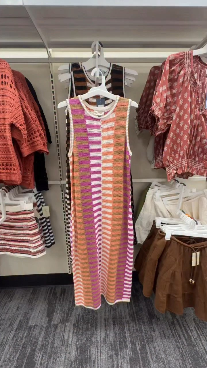 This is a good one☀️
Love this new arrival from @target🎯 

Comment SHOP if you want a link 🍍

Have a blessed weekend!!

Crochet knit dress, target dress, target style, summer style