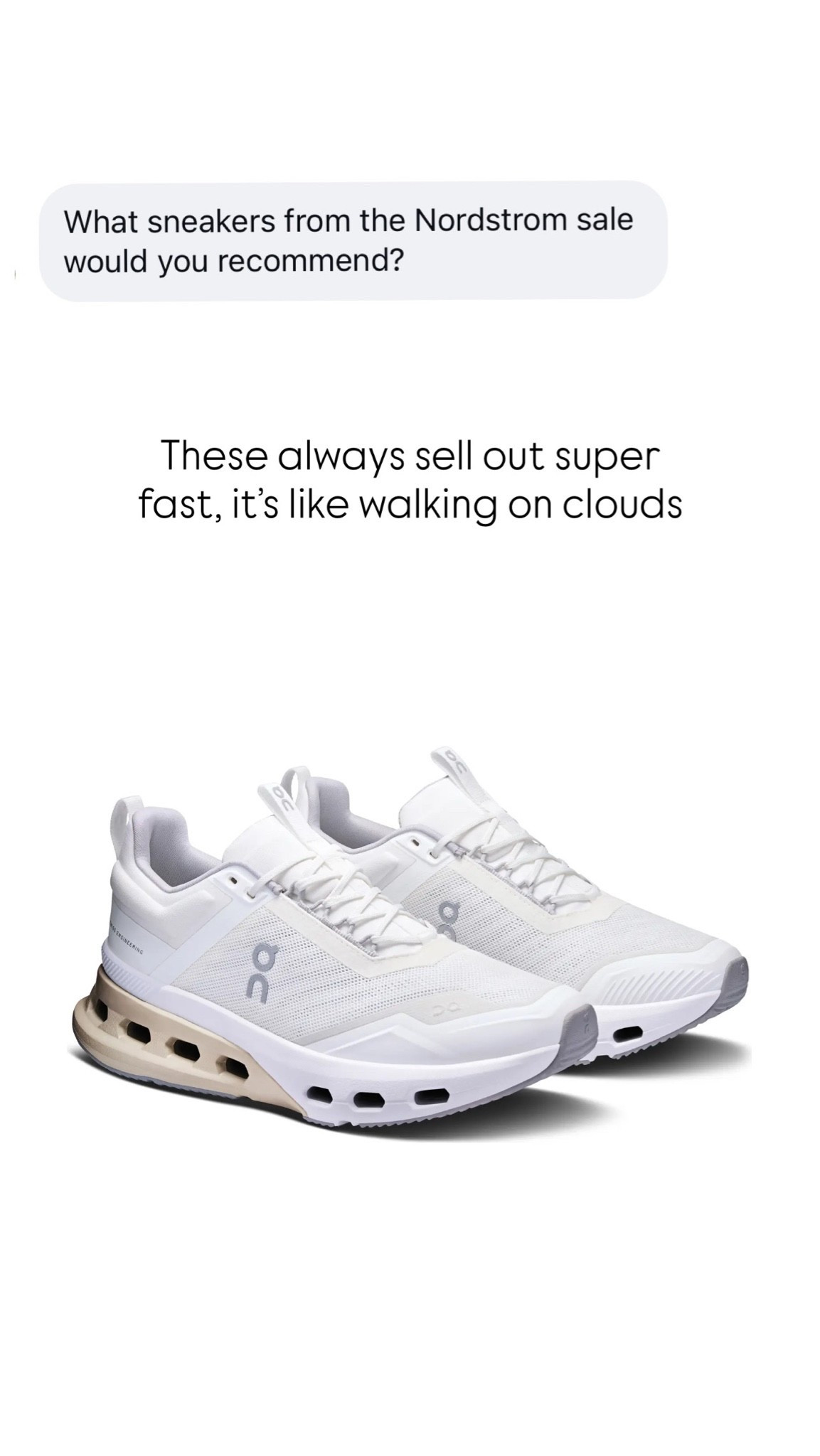 On cloud sneakers always sells out super fast! I love how comfortable and light they are

#LTKootd #LTKU #LTKSaleAlert