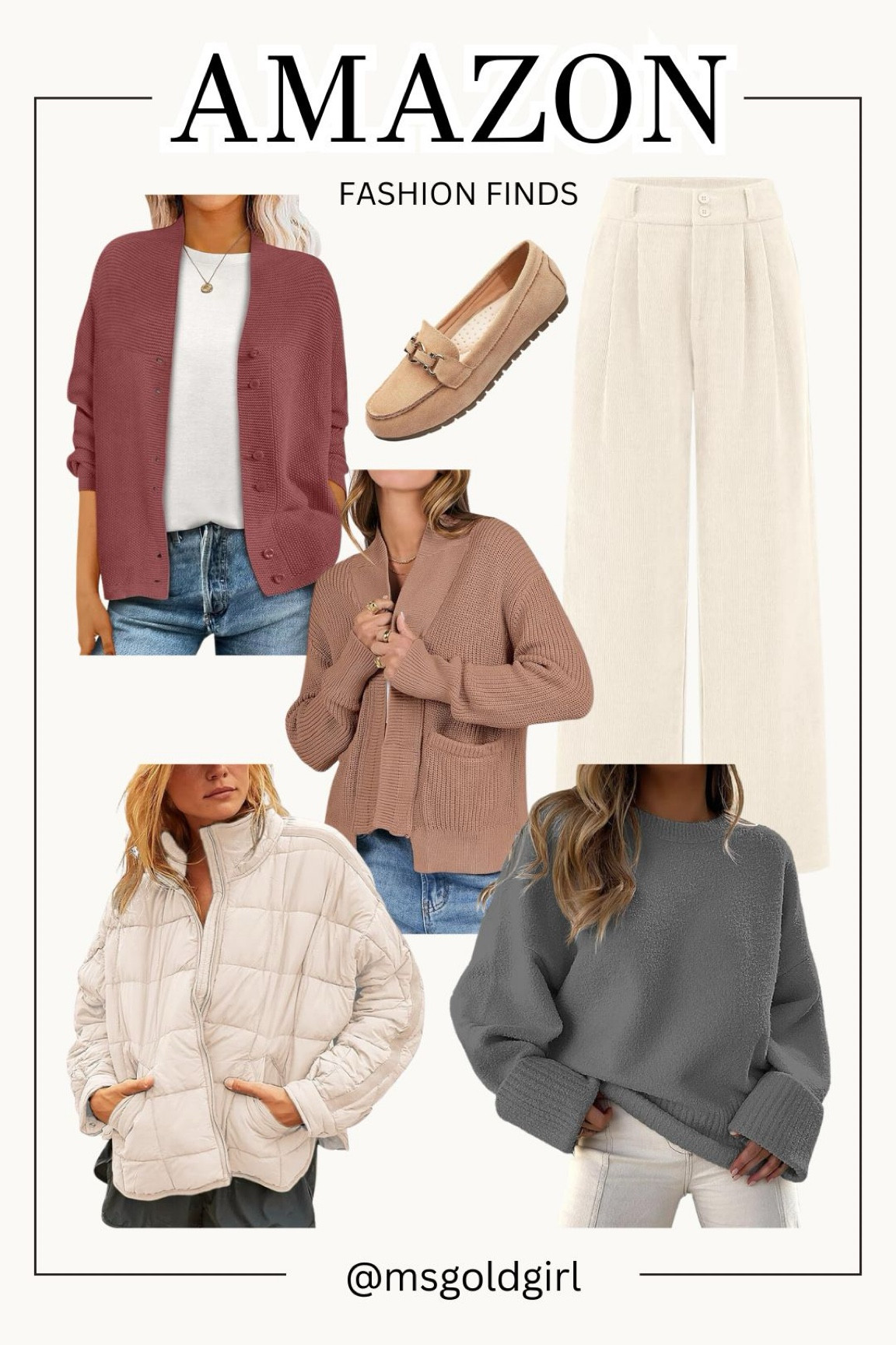 These Amazon sweaters and wide leg pants are great winter pieces  

#LTKSeasonal #LTKStyleTip #LTKWorkwear