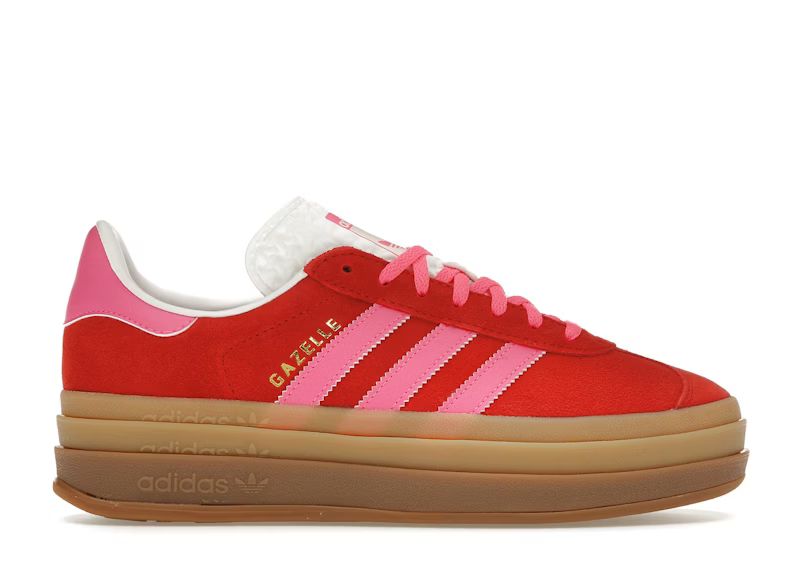 adidas Gazelle Bold Collegiate Red Lucid Pink (Women's) | StockX