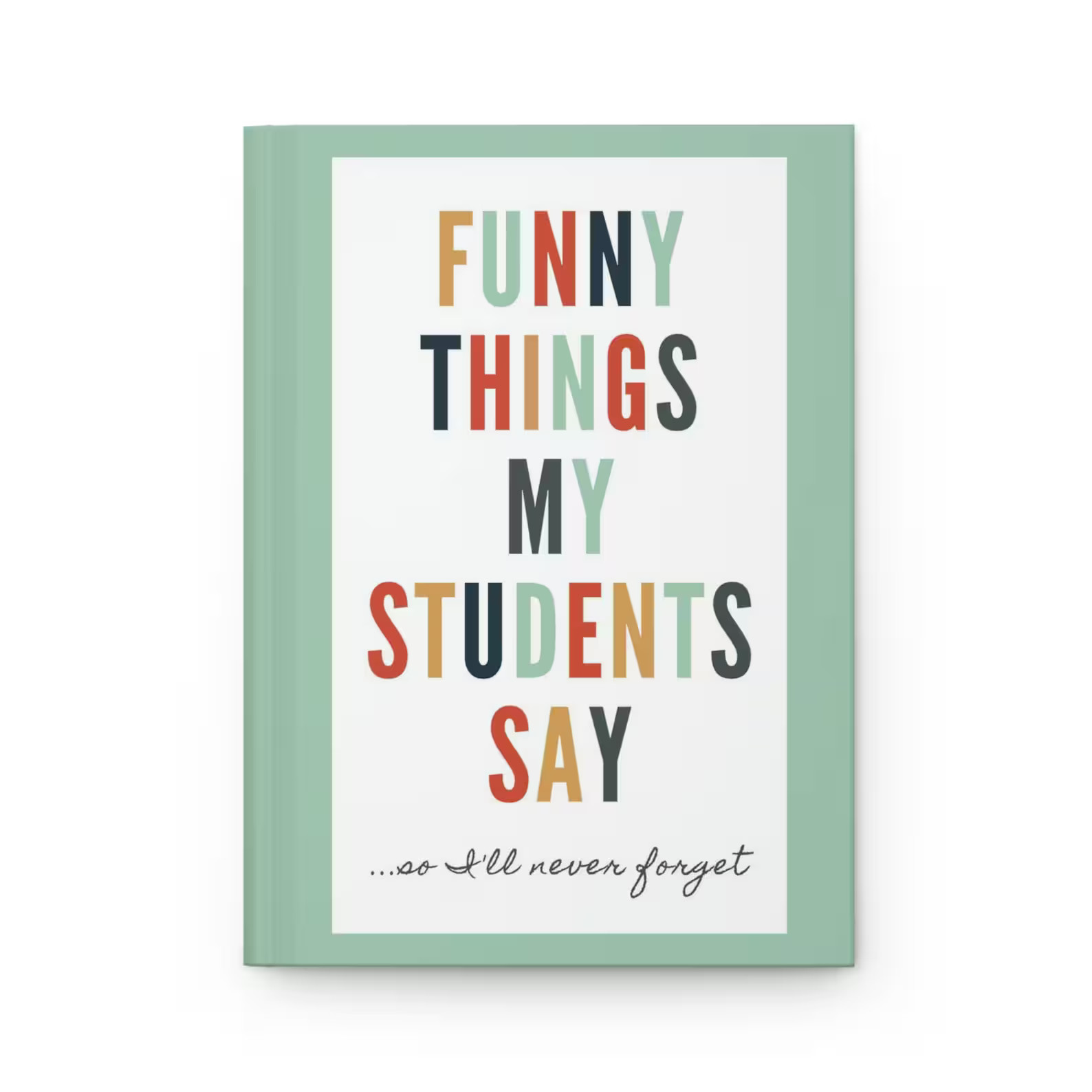 Teacher Journal, Thank You Gift for Teacher, End of Year Teacher Appreciation, Keepsake Journal, ... | Etsy (US)