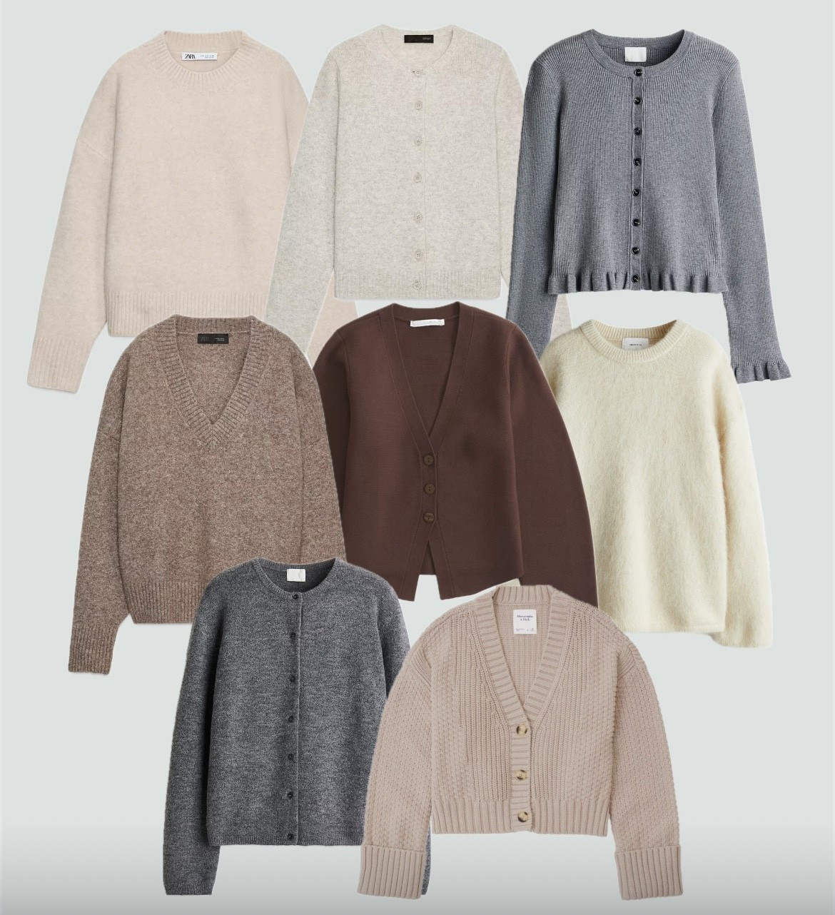 Knit Cardigan & Jumpers 🤎 

#LTKeurope #LTKautumn #LTKstyletip