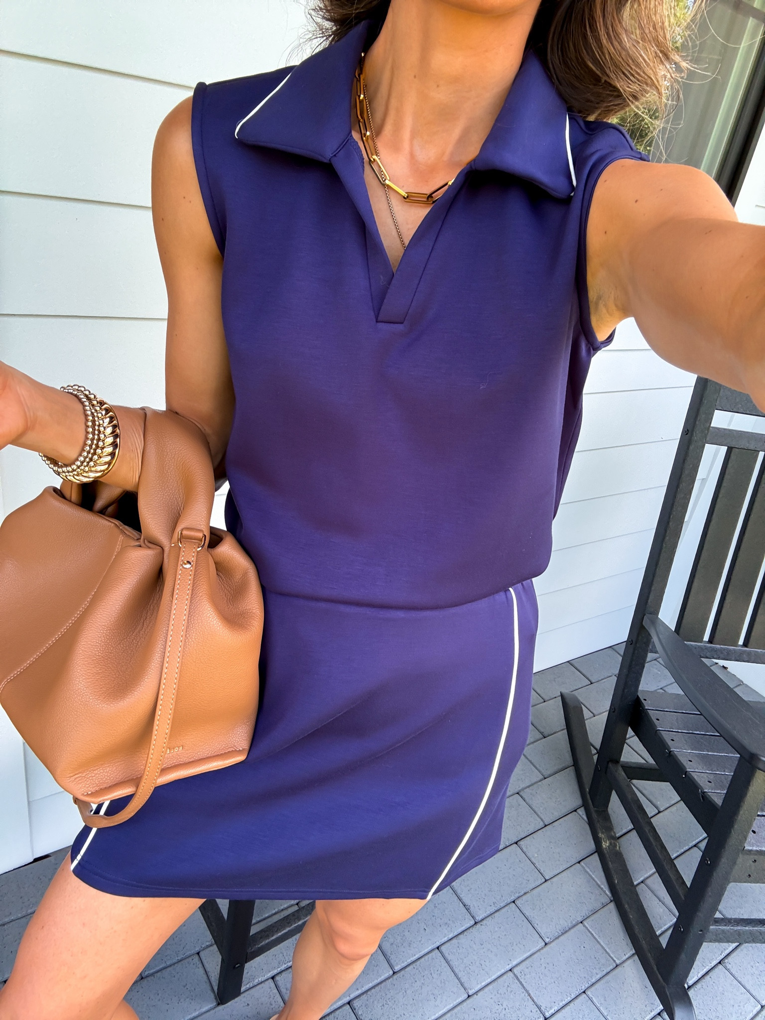 Wearing a size small two piece set with built in shorts.

#LTKdayinmylife #LTKmomlife #LTKootd