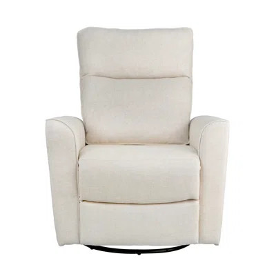 Soho Swivel Glider Karla Dubois Upholstery Color: Canvas | Wayfair North America